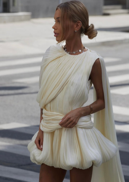 GABRIELLA - CAPE DRESS