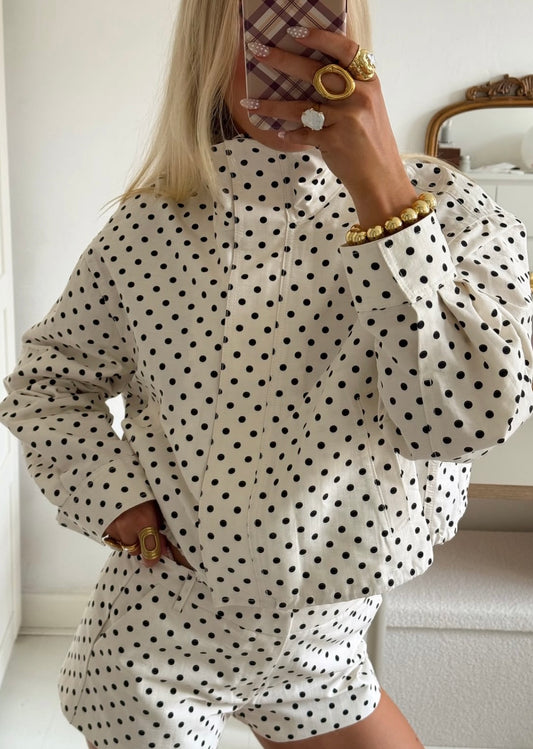 TWIGGY - POLKA DOT JACKET