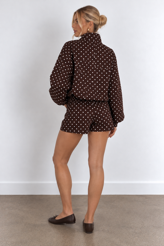 JUNE - POLKA DOT MINI SHORT