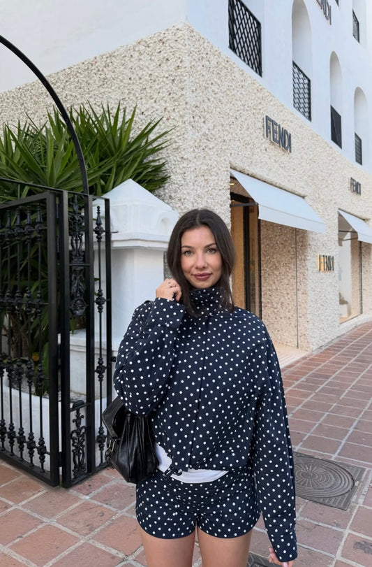 JUNE - POLKA DOT MINI SHORT