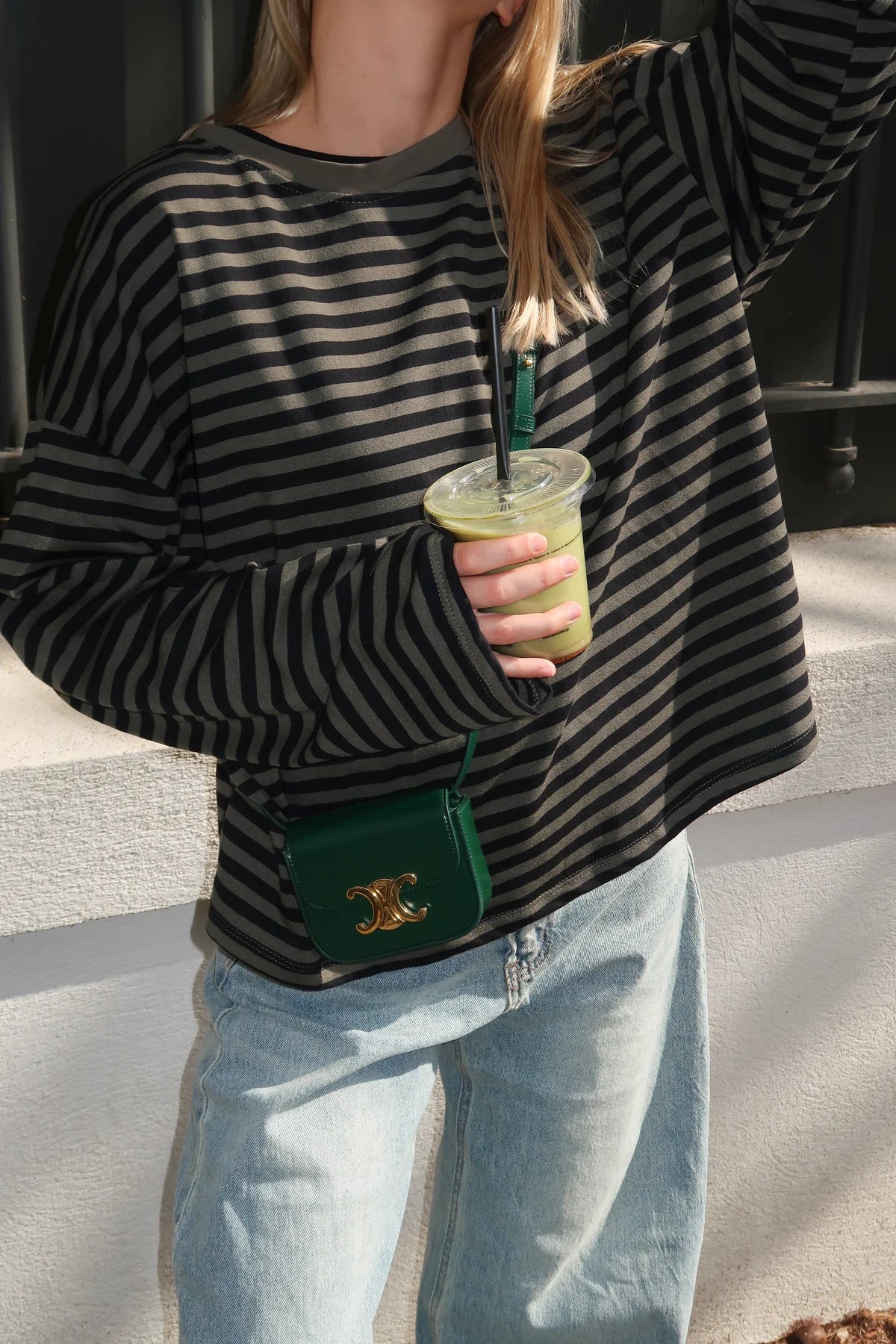 JUNO - STRIPED LONG-SLEEVE TEE