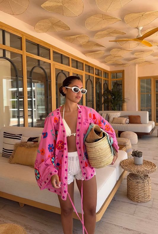 JULIA - EMBROIDERED KAFTAN