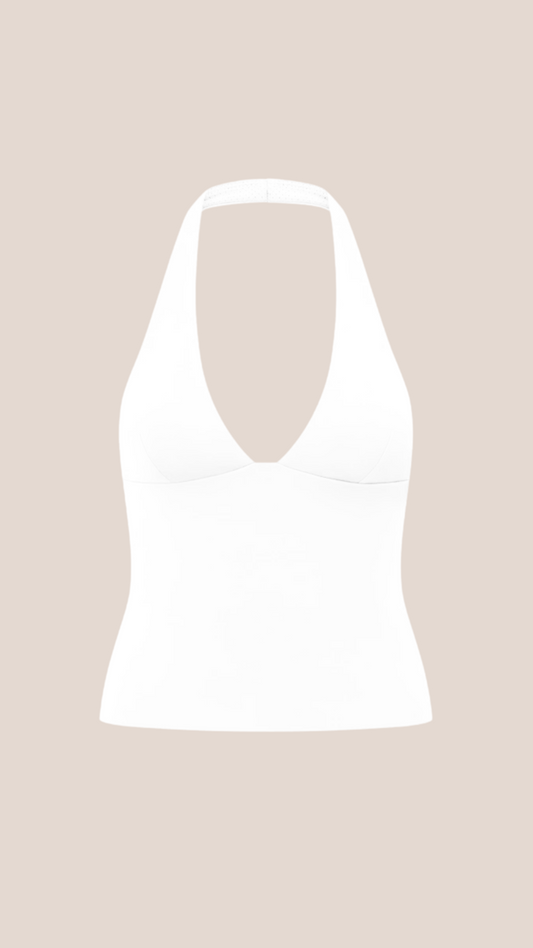GISELLE - HALTERNECK TOP