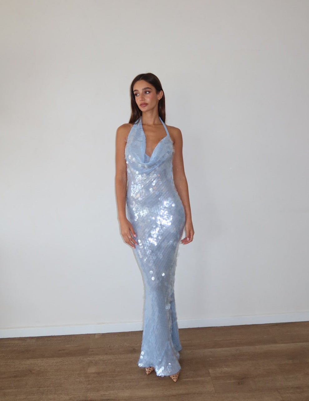 Sequin Maxi Dress - HARLOWE