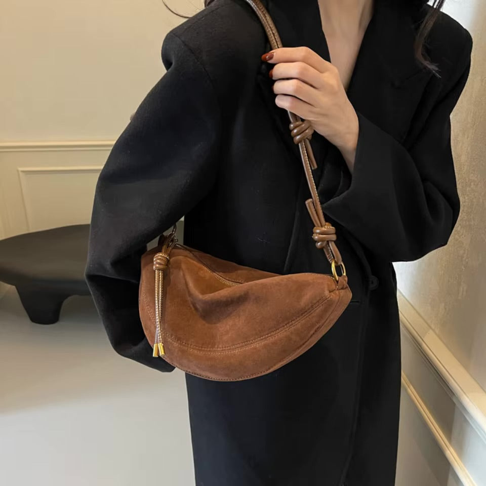 SCARLET - SUEDE BAG