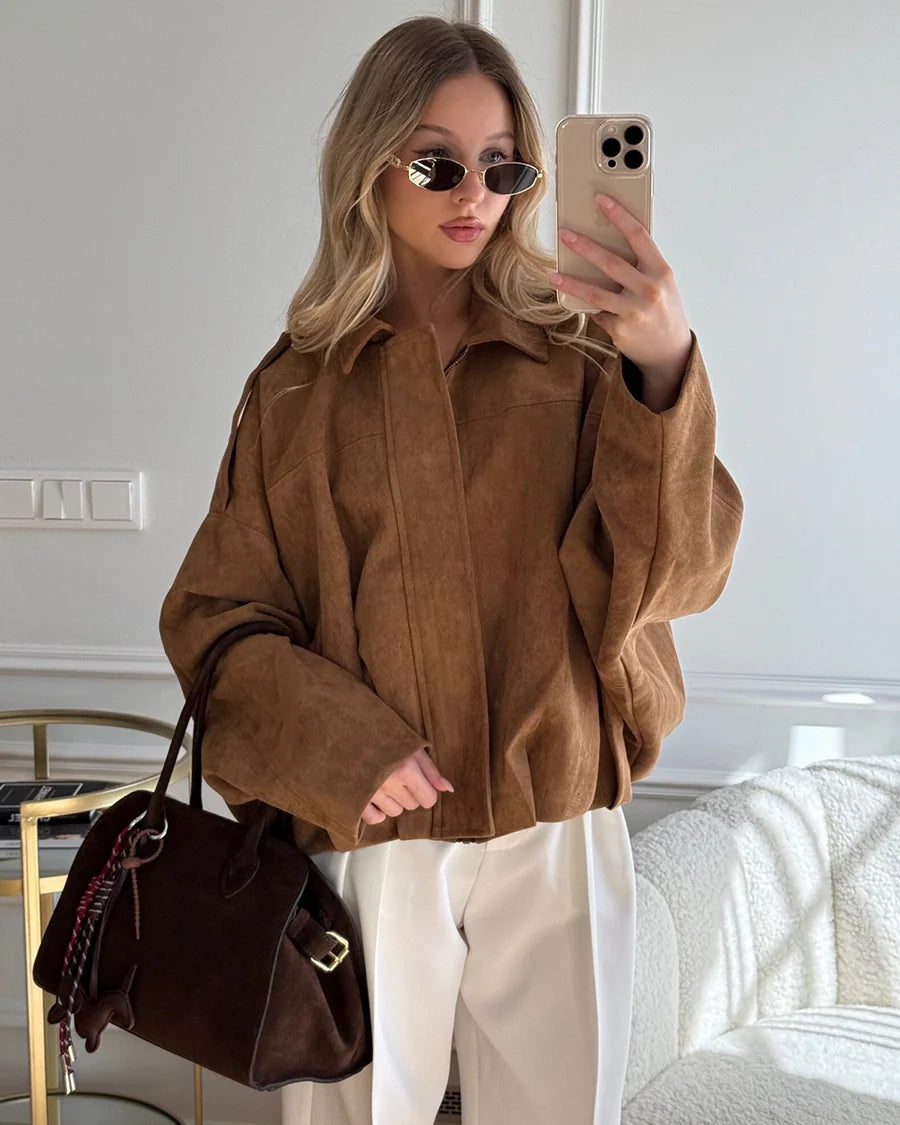 AUBREY - SUEDE JACKET