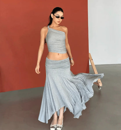 DANIELLE - ONE SHOULDER CO-ORD