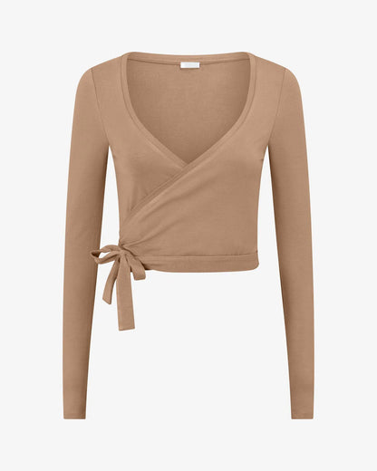 ANGELINA - PILATES WRAP TOP