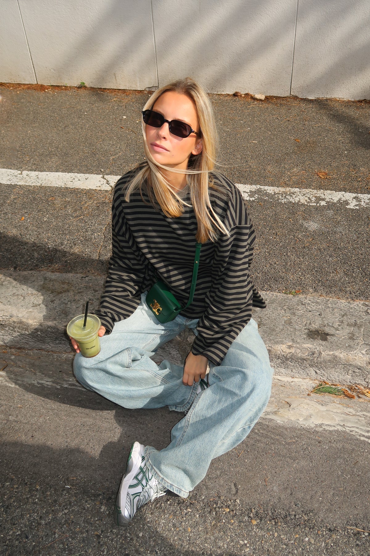 JUNO - STRIPED LONG-SLEEVE TEE