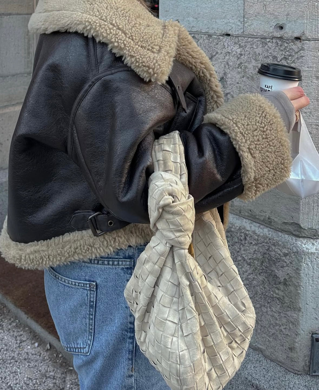 ASPEN - LEATHER AVIATOR JACKET