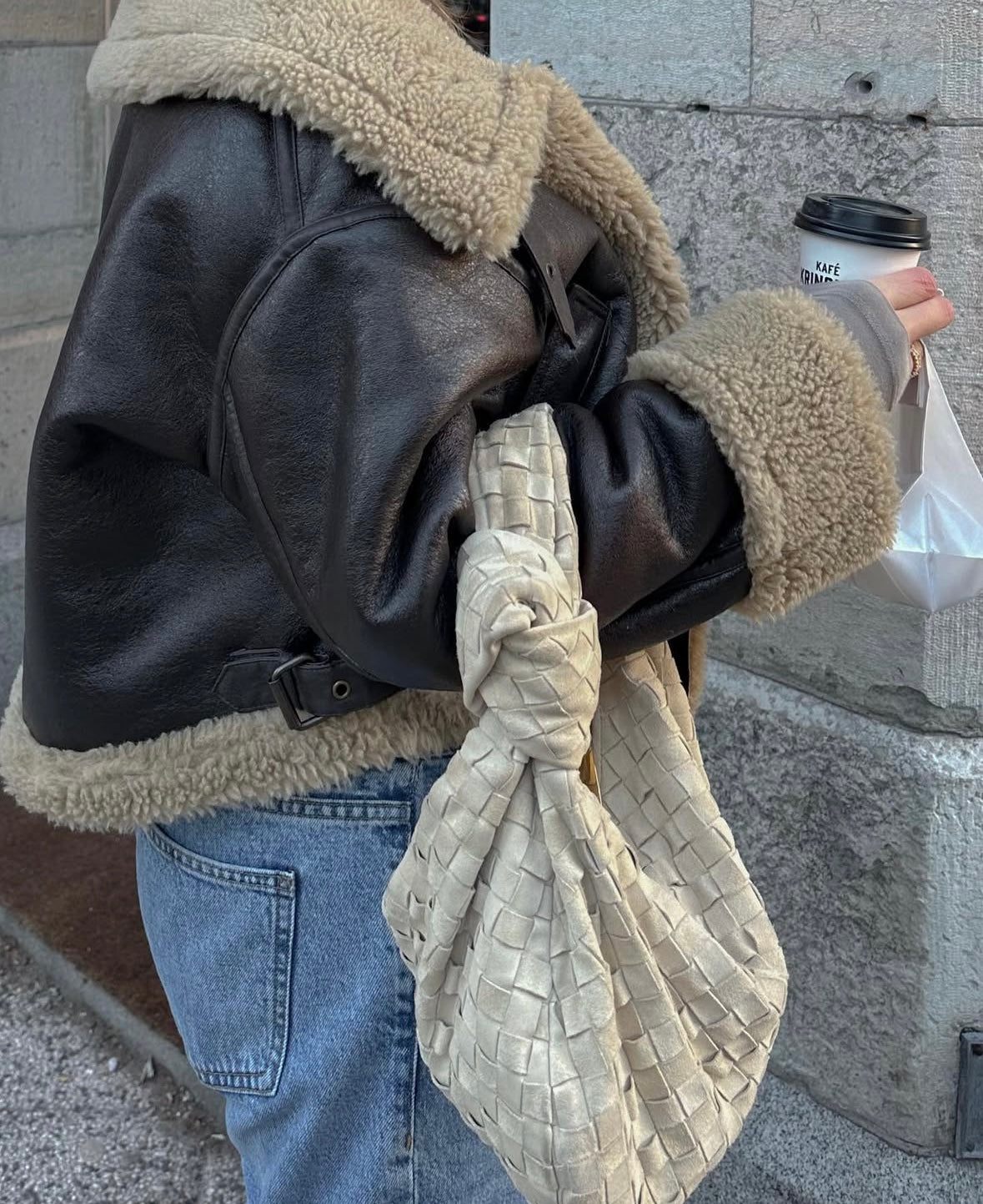 ASPEN - LEATHER AVIATOR JACKET