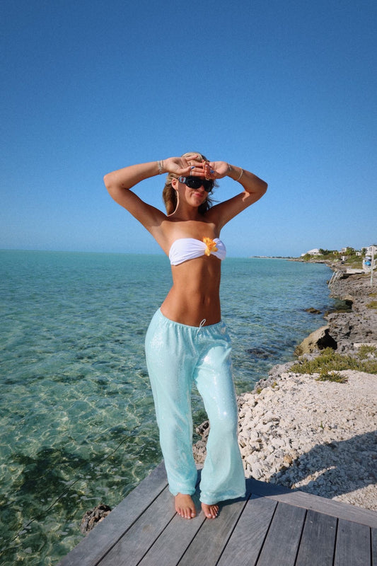 JINNY - SEQUIN TROUSERS