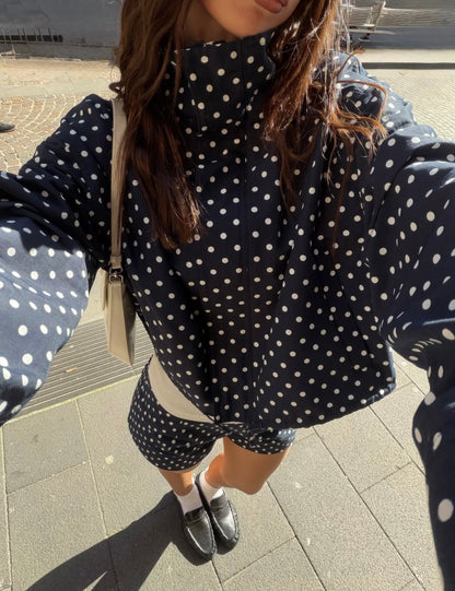 JUNE - POLKA DOT MINI SHORT