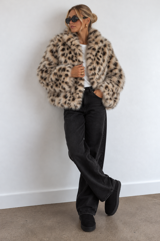 DEMURE - LIMITED EDITION FAUX FUR COAT