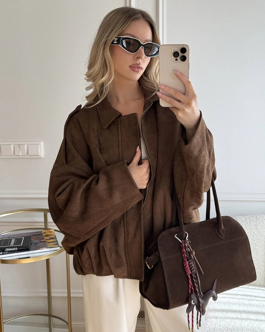 AUBREY - SUEDE JACKET