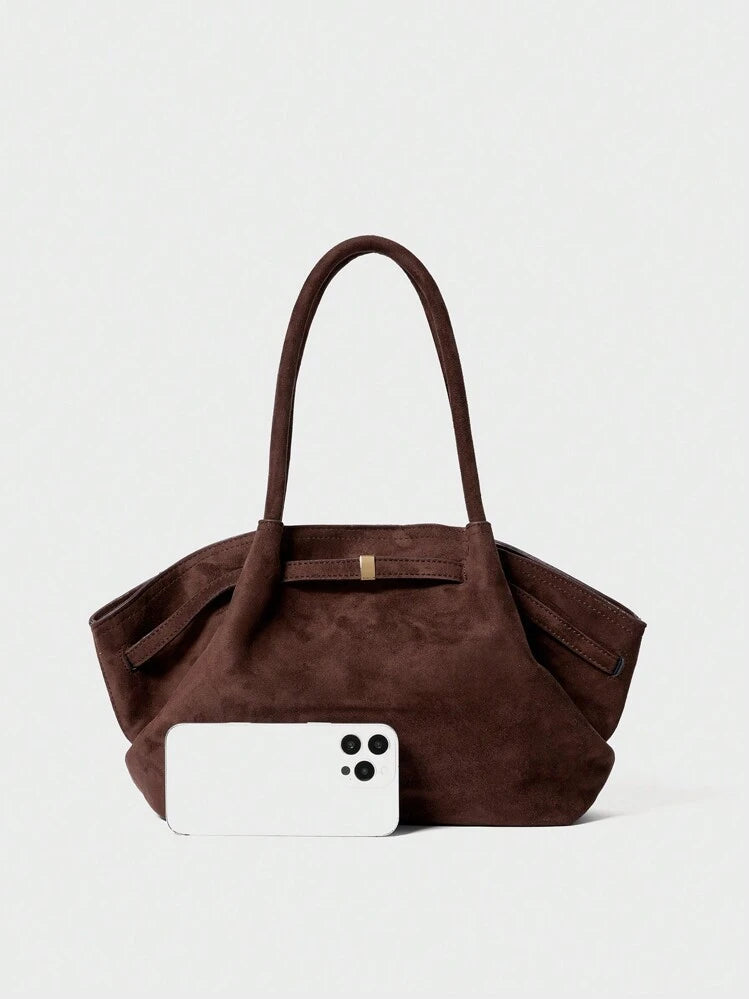 DIANA - SUEDE STRUCTURED BAG