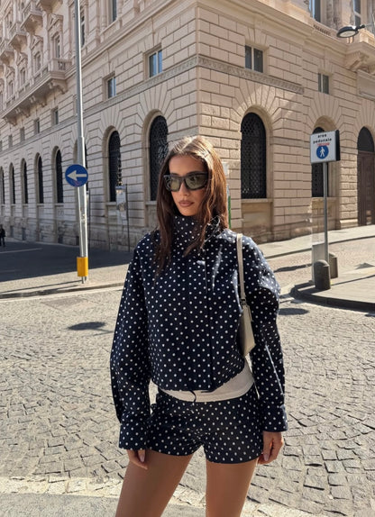 TWIGGY - POLKA DOT JACKET
