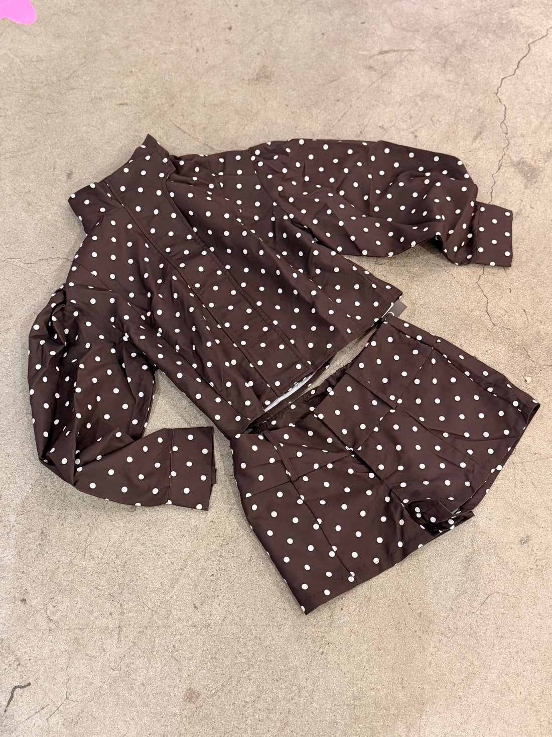 JUNE - POLKA DOT MINI SHORT
