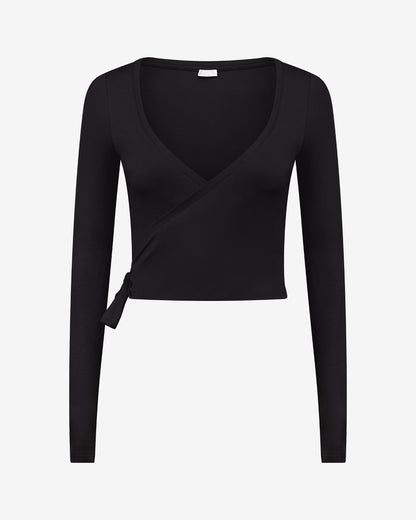 ANGELINA - PILATES WRAP TOP