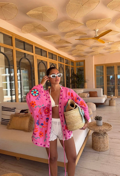 JULIA - EMBROIDERED KAFTAN