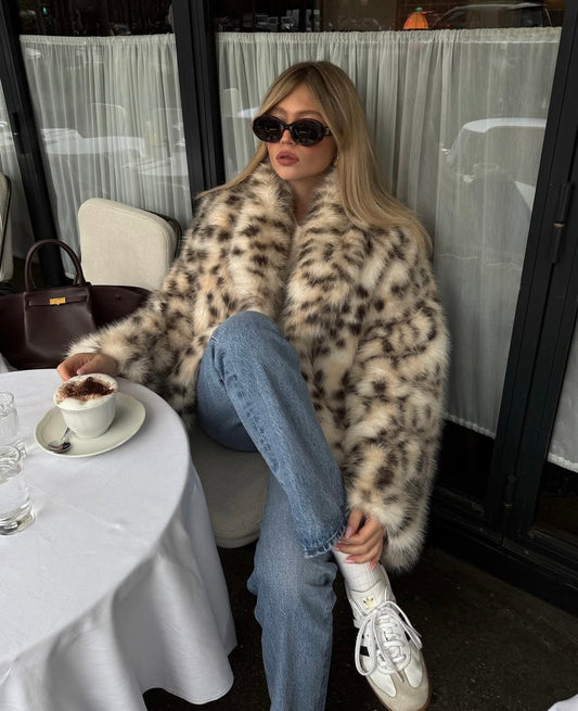 DEMURE - LIMITED EDITION FAUX FUR COAT