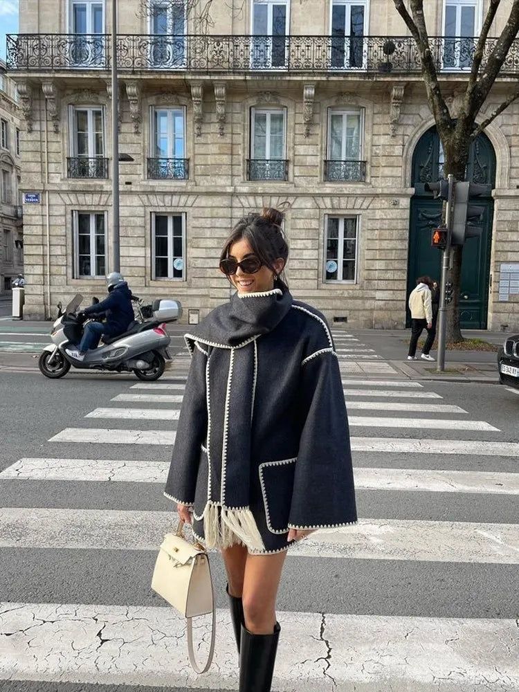WINNIE - 2 IN 1 SCARF JACKET