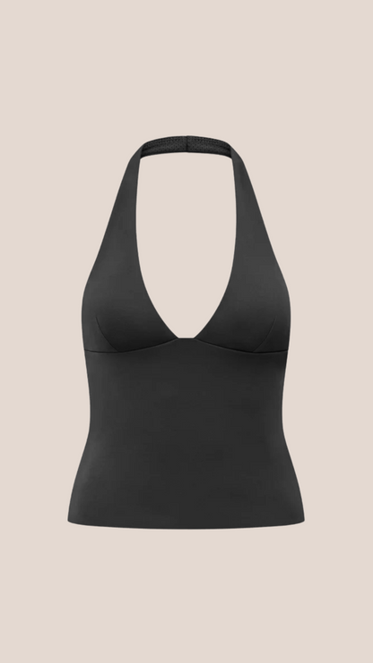 GISELLE - HALTERNECK TOP