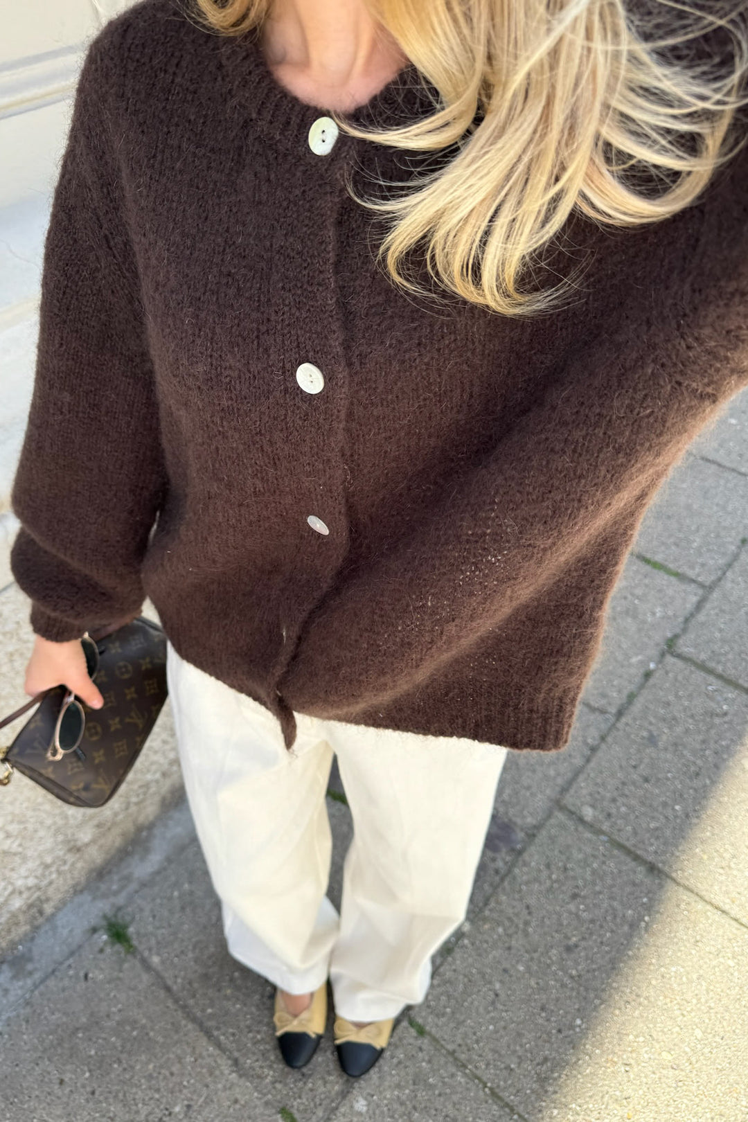ALICE - KNITTED BUTTON CARDIGAN
