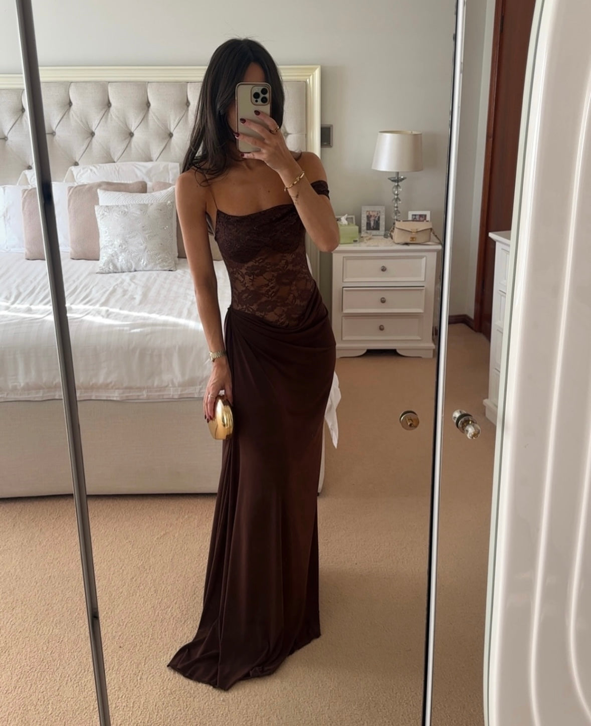 OPEHILA - LACE MAXI DRESS