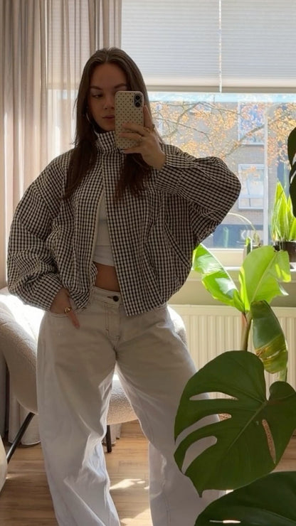 ALIX - GINGHAM JACKET