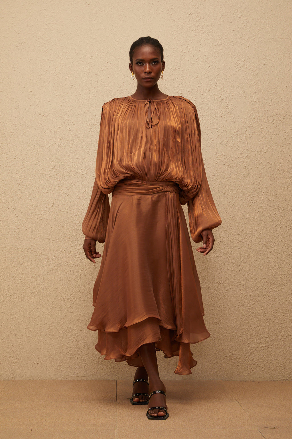 EUGÉNIE - CHIFFON DRESS