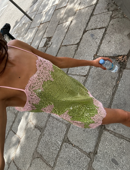 NOVA - SEQUIN MINI DRESS