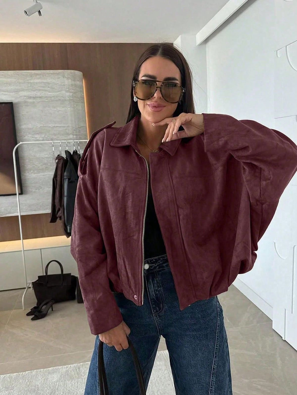 AUBREY - SUEDE JACKET