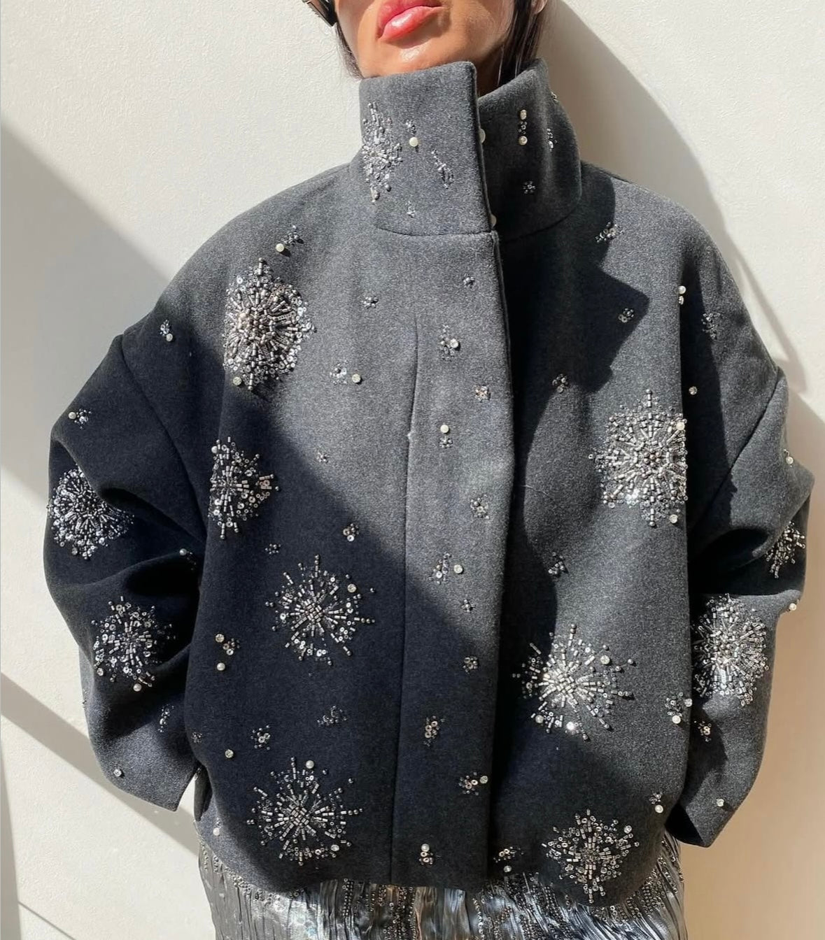 ELSA - EMBELLISHED JACKET