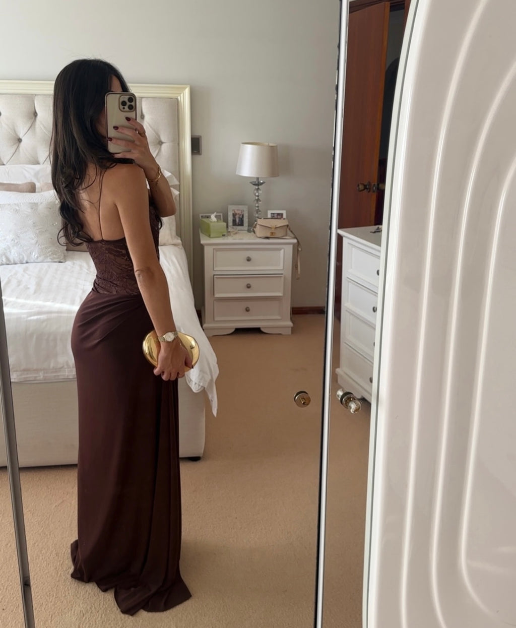 OPEHILA - LACE MAXI DRESS