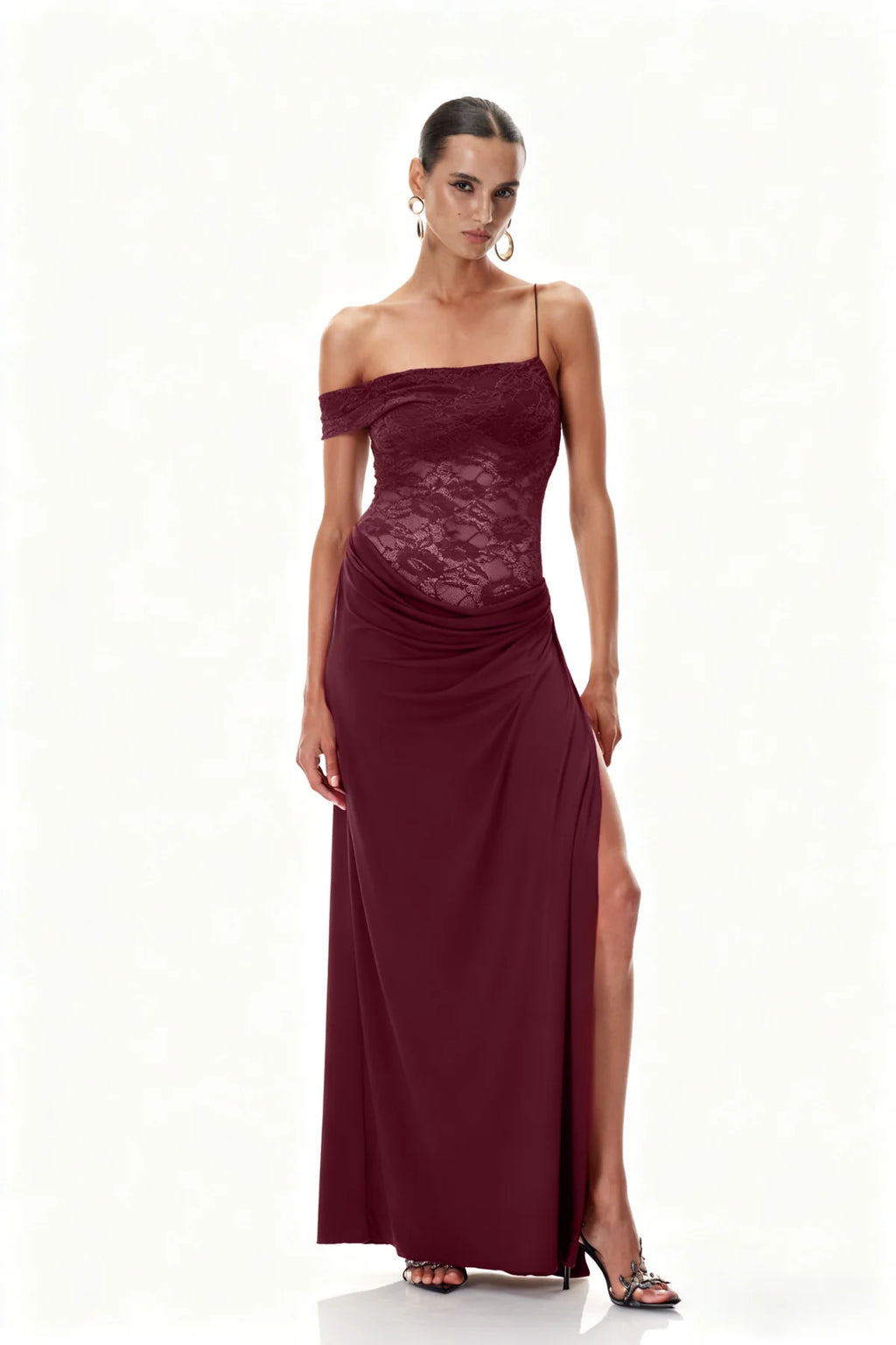 OPEHILA - LACE MAXI DRESS