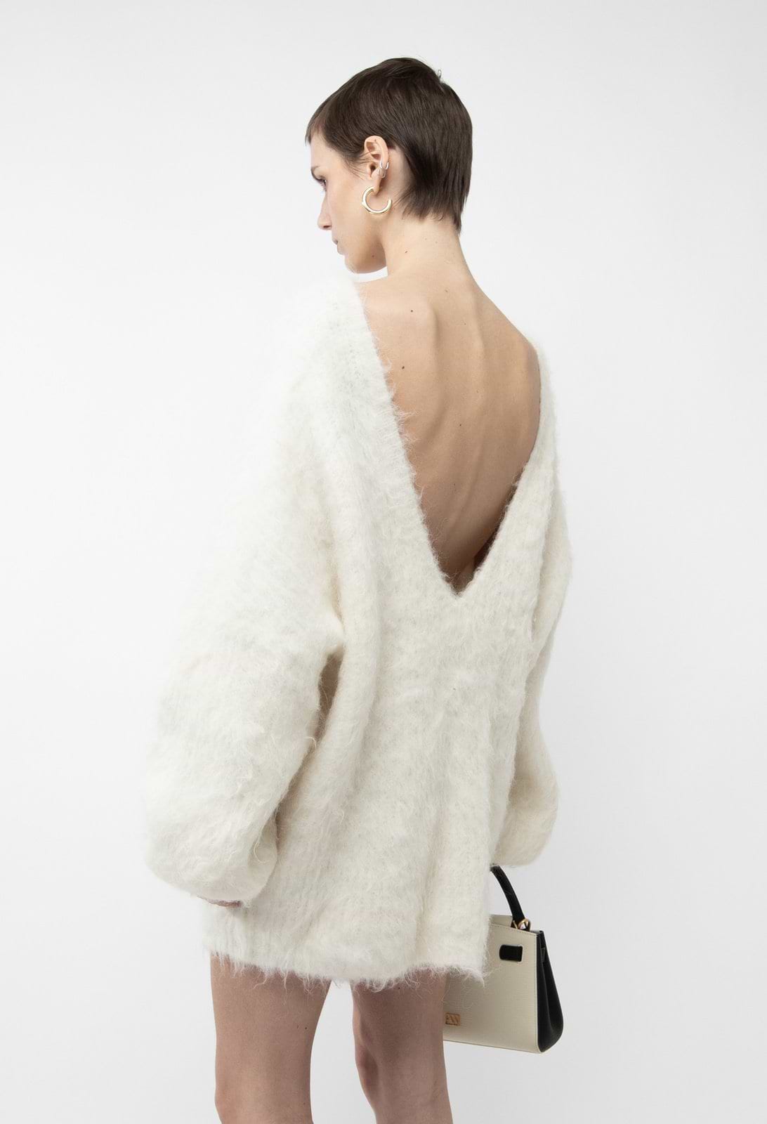 EVELYN - OVERSIZED KNIT JUMPER DRESS