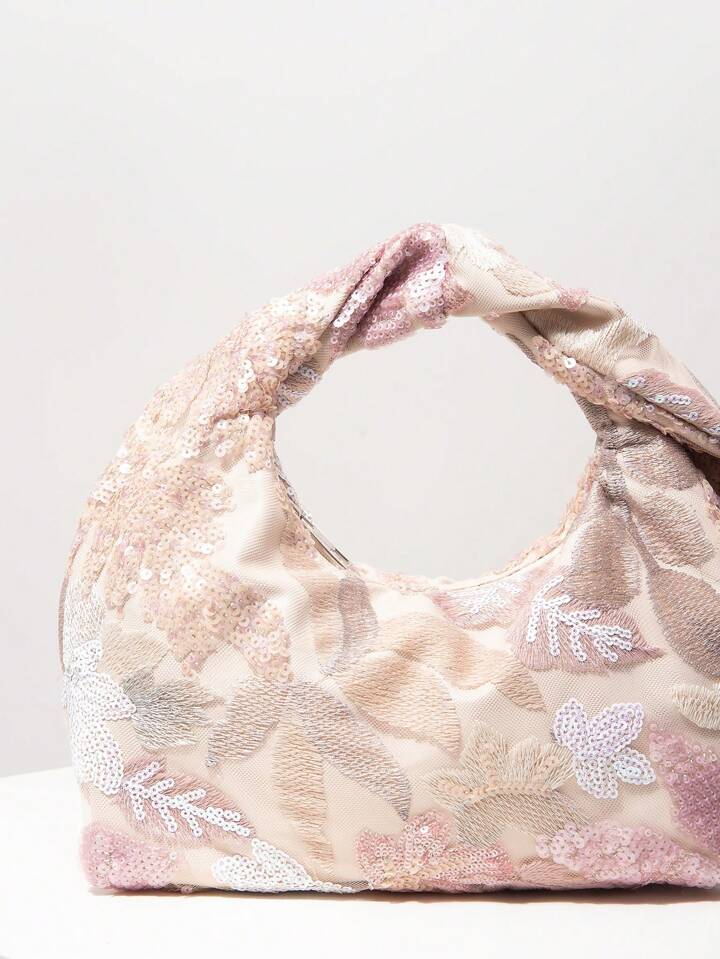 CAMELLIA - EMBROIDERED BAG