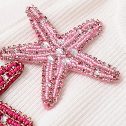 SASKI - STARFISH EMBELLISHED TANK TOP