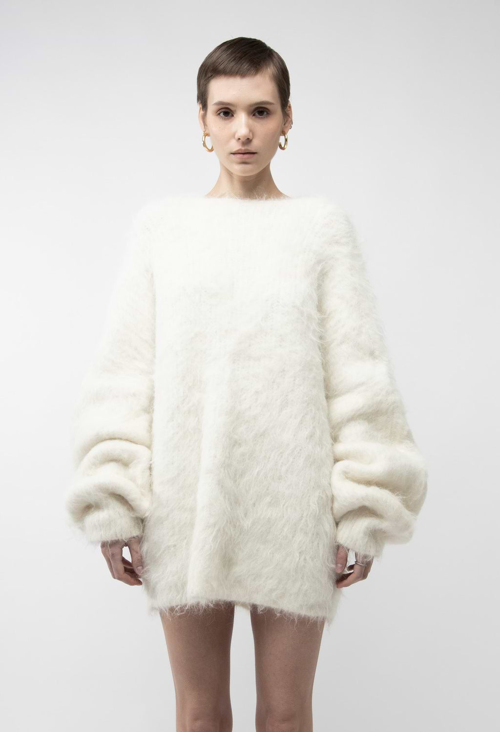 EVELYN - OVERSIZED KNIT JUMPER DRESS