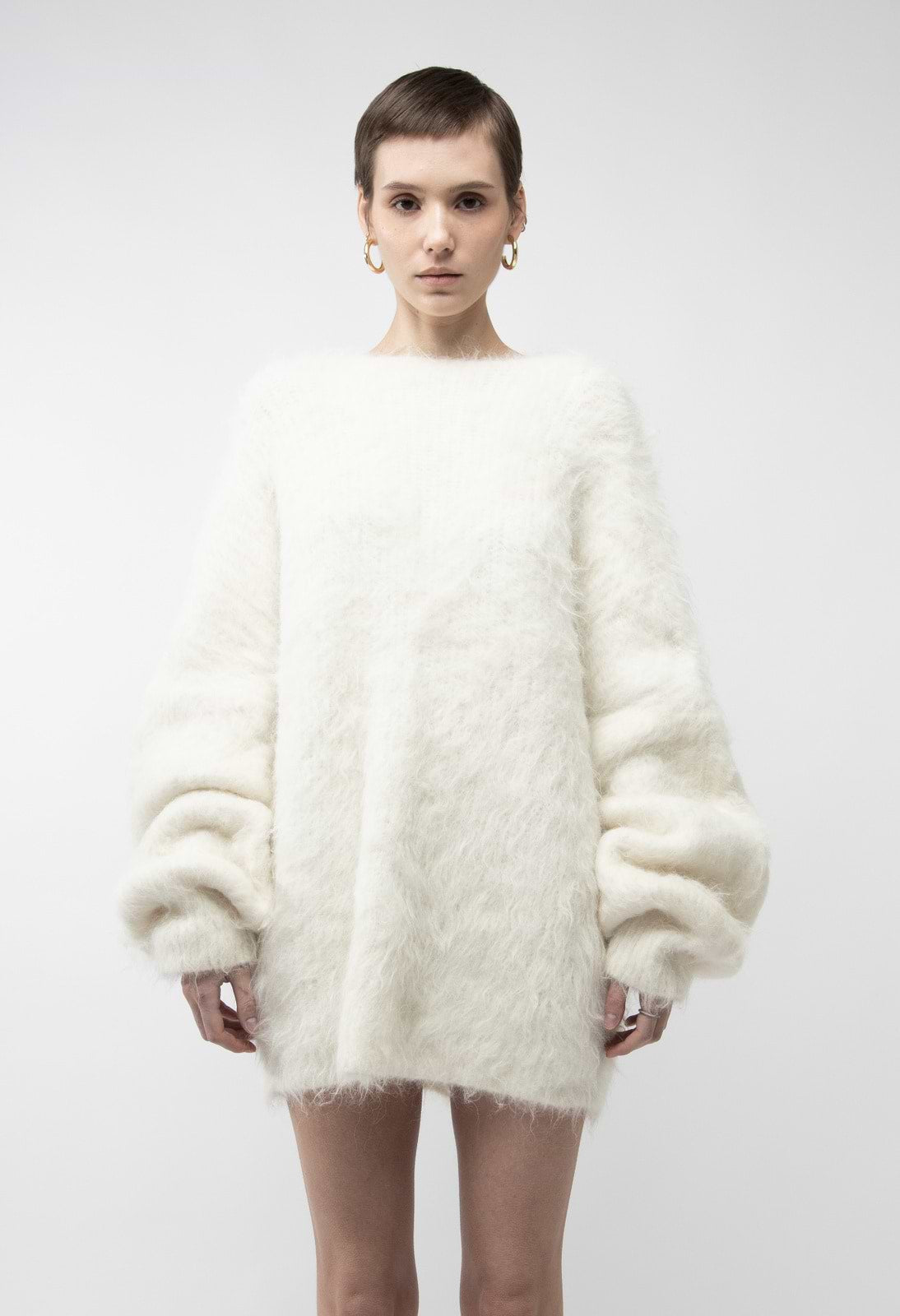 EVELYN - OVERSIZED KNIT JUMPER DRESS