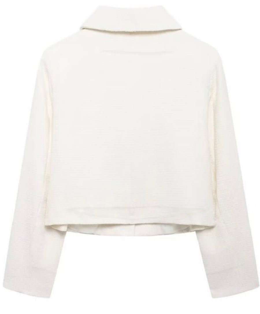 CLARA - BOW EMBELLISHED JACKET