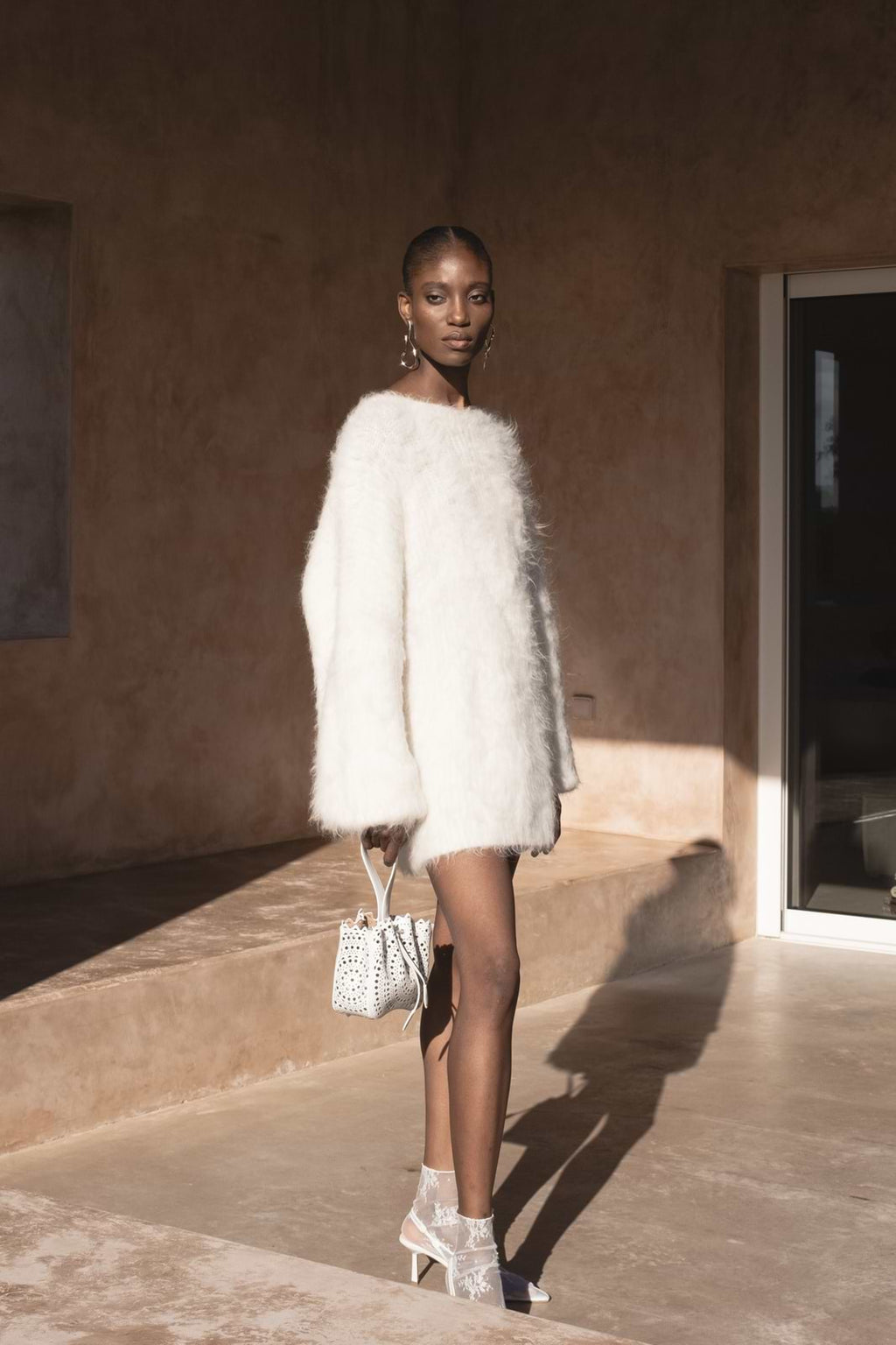 EVELYN - OVERSIZED KNIT JUMPER DRESS