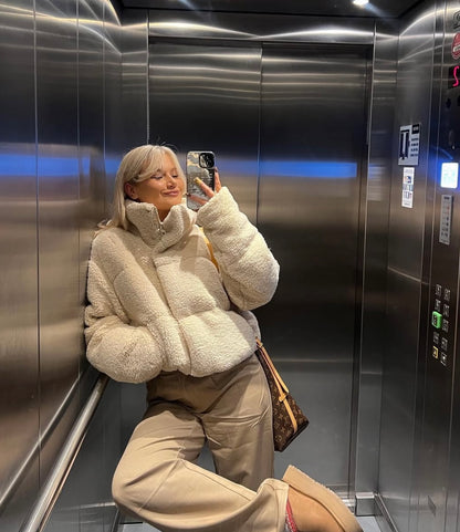 TEDDI - TEDDY FLEECE COAT