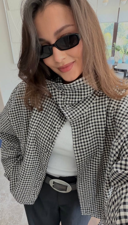 ALIX - GINGHAM JACKET