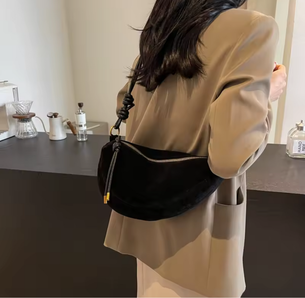 SCARLET - SUEDE BAG