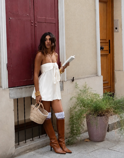PRYA - SATIN MINI DRESS