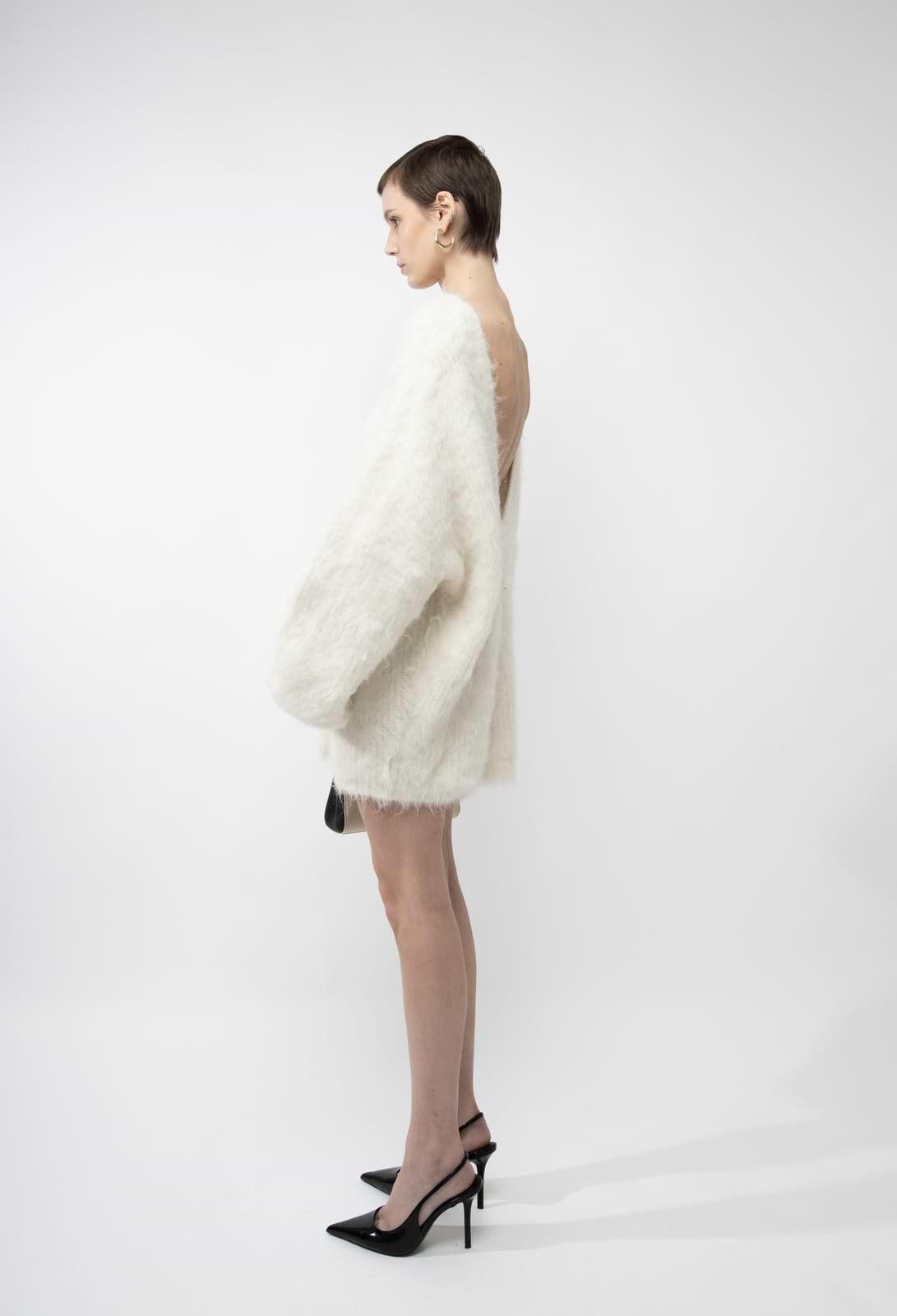 EVELYN - OVERSIZED KNIT JUMPER DRESS
