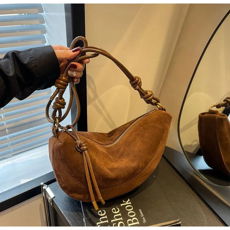 SCARLET - SUEDE BAG