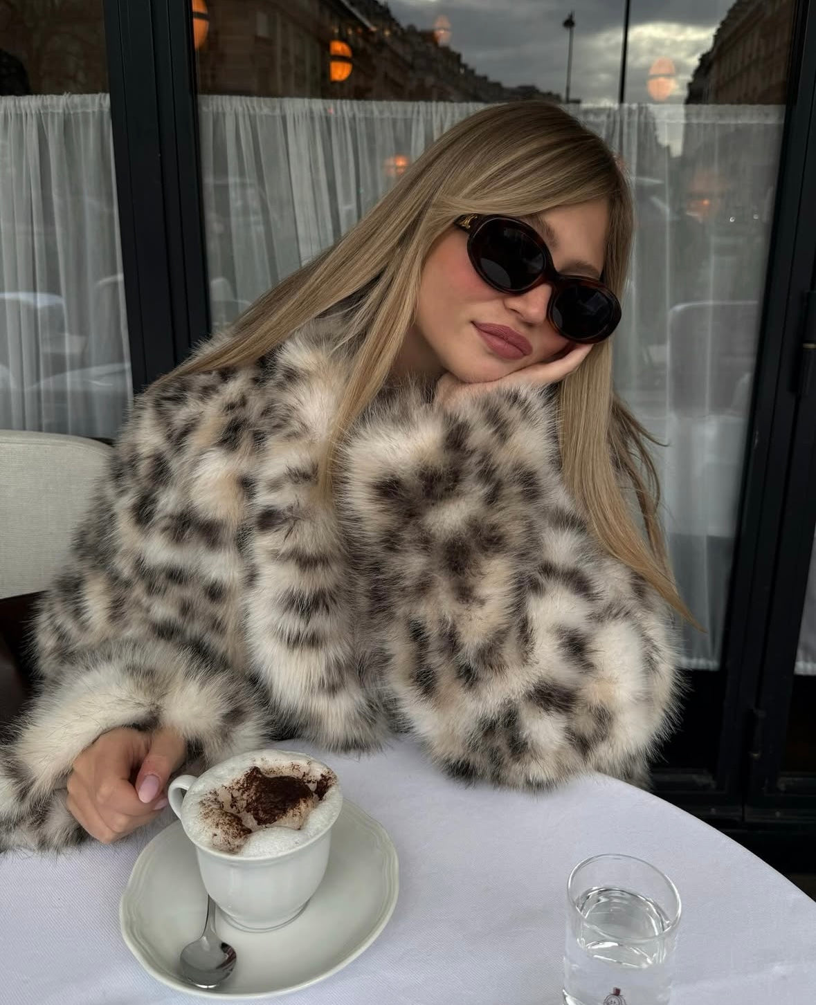 DEMURE - LIMITED EDITION FAUX FUR COAT